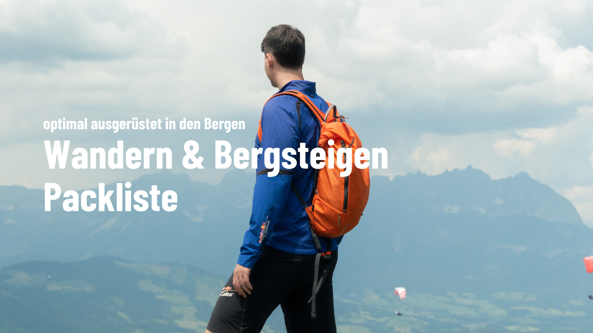 Bergsteigen und Wandern Packliste
