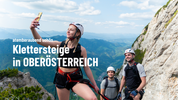 3 atemberaubend schöne Klettersteige in Oberösterreich
