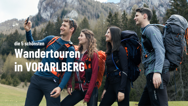 Die 5 schönsten Wandertouren in Vorarlberg