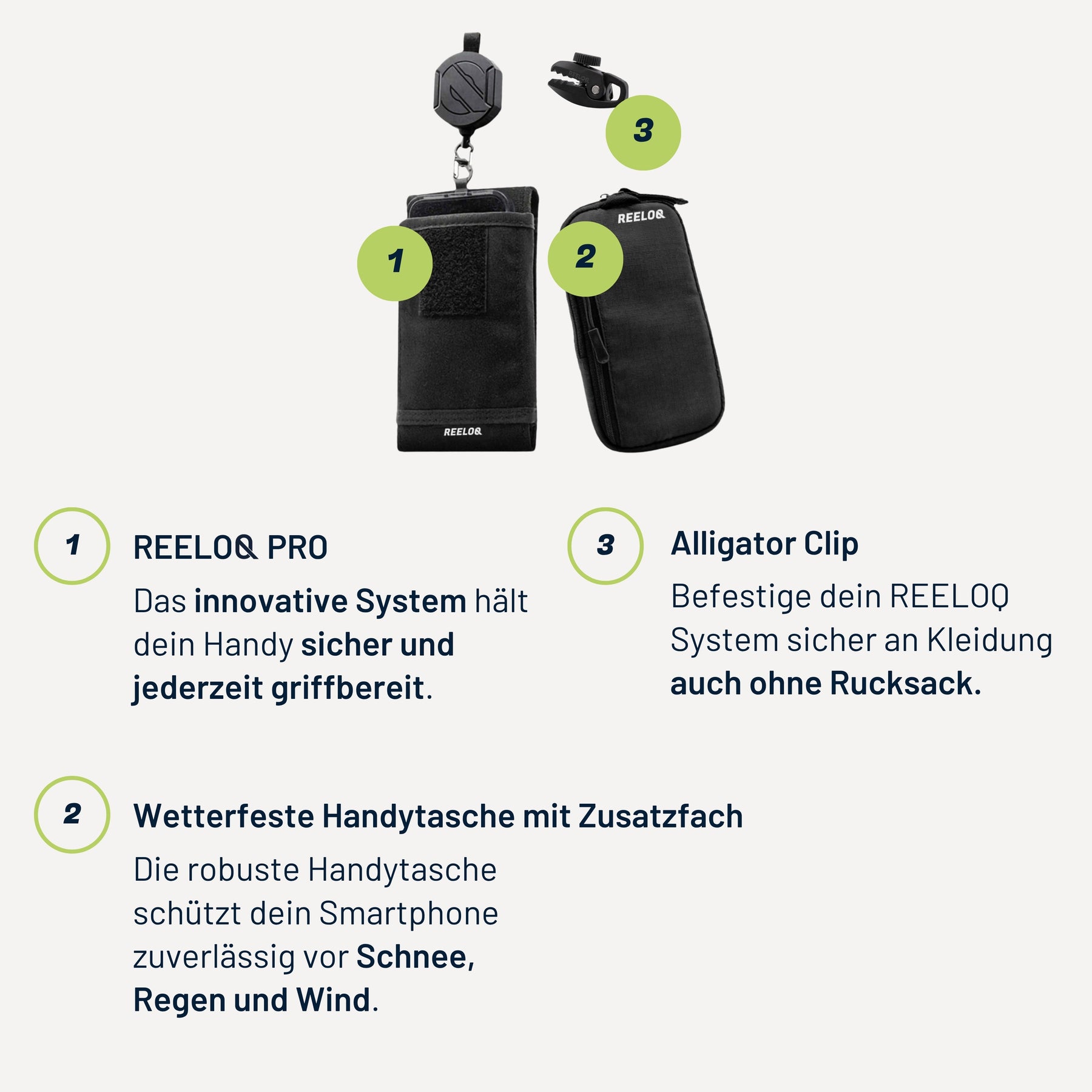 REELOQ Set fürs Bergsteigen