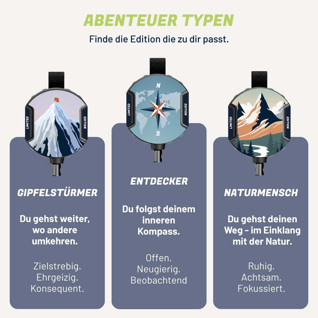 REELOQ PRO Limited Edition - Abenteurer Typen