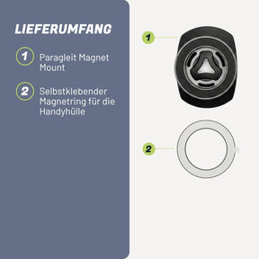 REELOQ Magnet Mount Paragleiten